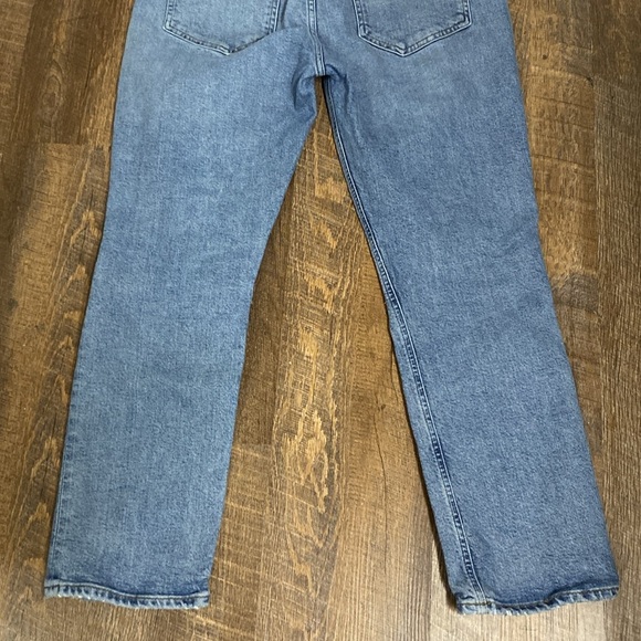 AGOLDE Button Fly, High Waisted, straight leg stretch Jeans SZ 30 - Picture 6 of 10